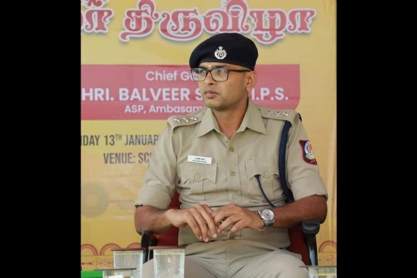 IPS officer Balveer Singh