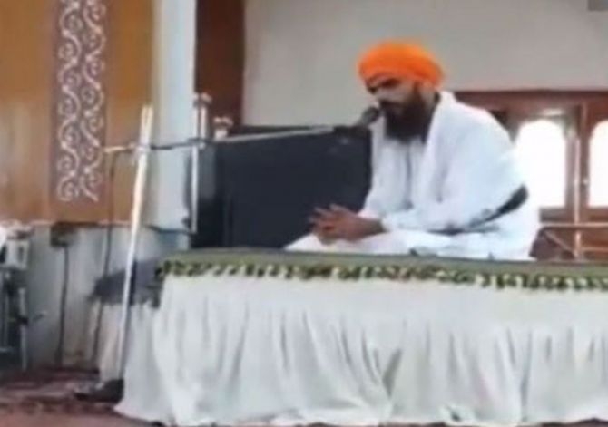 Amritpal SIngh gurdwara