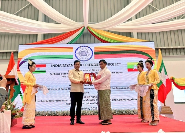 Sarbananda Sonowal in Myanmar