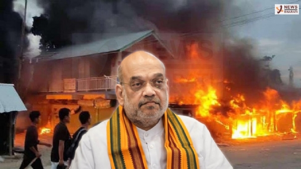 Amit Shah Manipur review meeting