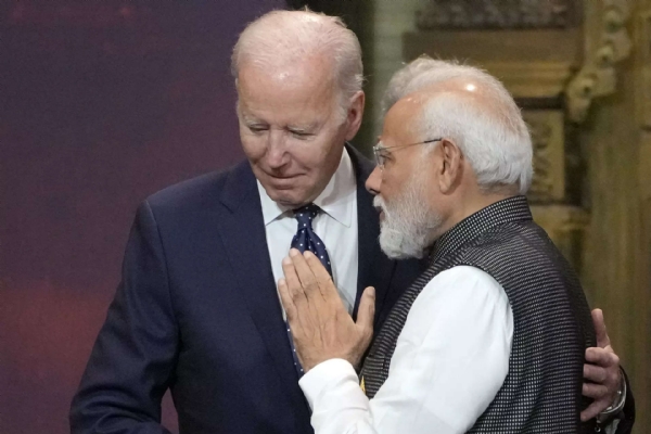 US president & PM Modi 