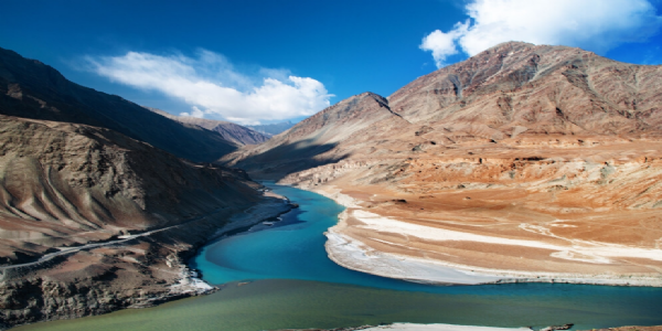 Records from lake sediments of Indus River Valley in Ladakh 