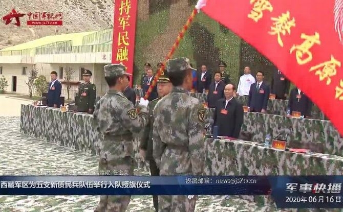tibet troops