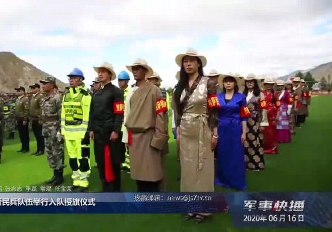 tibet troops