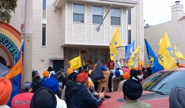 Indian Consulate set on fire by Khalistanis in San Francisco