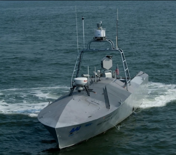 Autonomous Weaponized Boat Swarms
