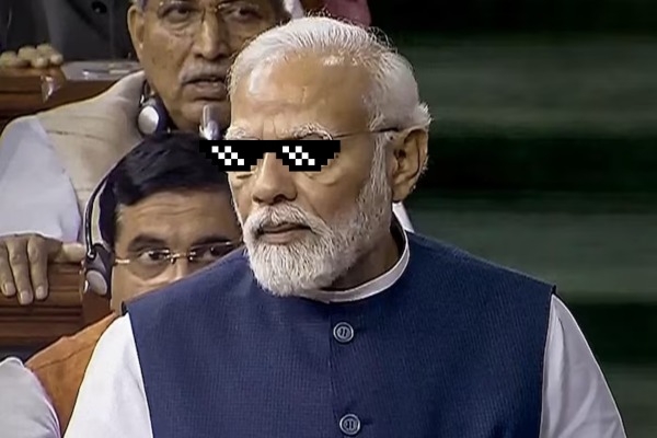 PM Modi at Parliament 
