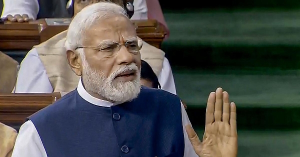 PM Narendra Modi longest speech in Lok Sabha
