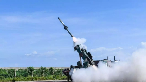 India Showcases QRSAM Anti-Aircraft Missile System at Russian Military event