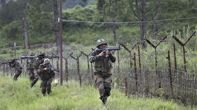 Two Pak terrorists eliminated along LoC in Poonch