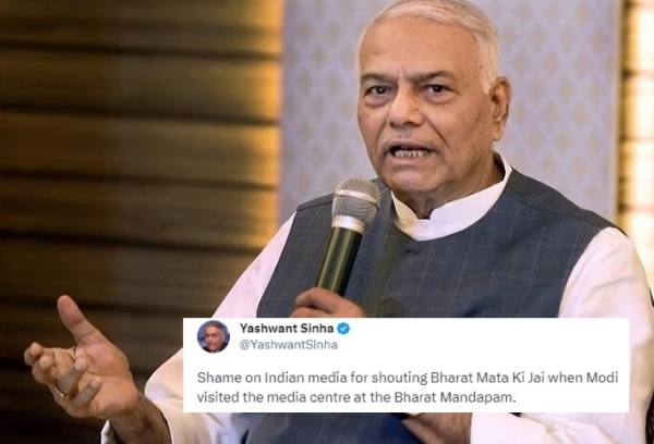 Yashwant Sinha Indian media Modi