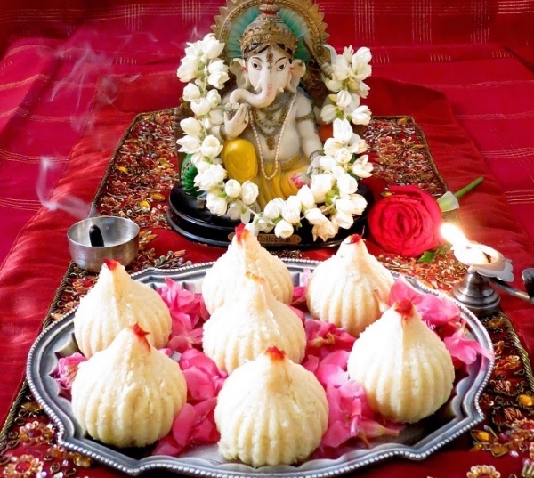 Ganesha offerings