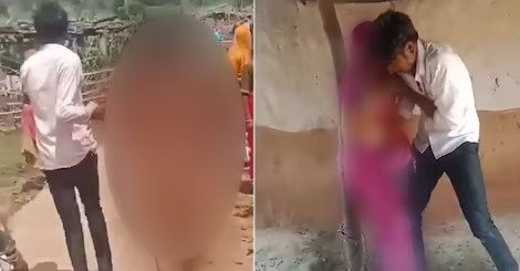tribal woman stripped rajasthan