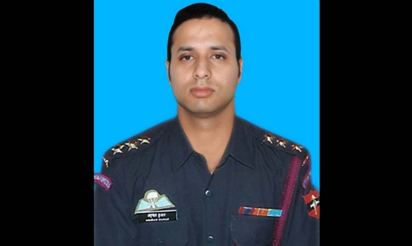 martyr Captain Tushar Mahajan
