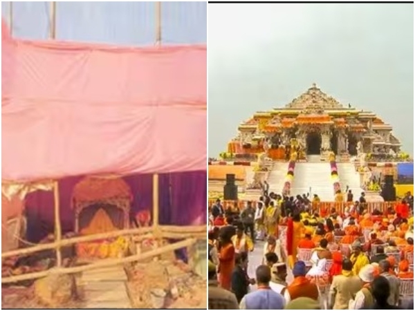 ram mandir ayodhya tent ram mandir