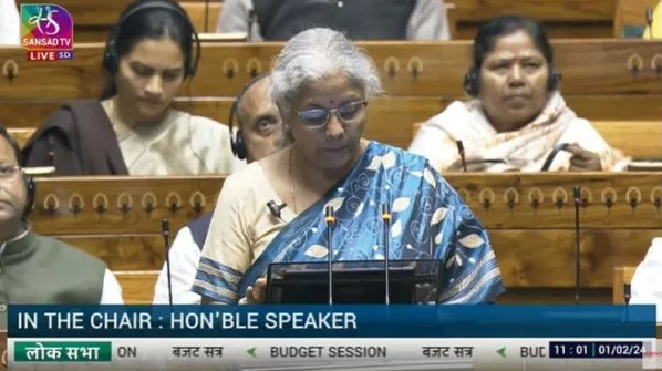Nirmala Sitharaman live budget 2024