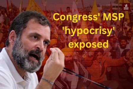 Congress' MSP 'hypocrisy' exposed ! Guarantees MSP to farmers, but rejected it when UPA ruled