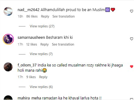 soha ali khan abused for playing holi