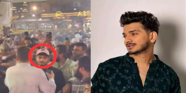 People throw eggs at Anti-Hindu comedian Munawar Faruqui during Iftar party