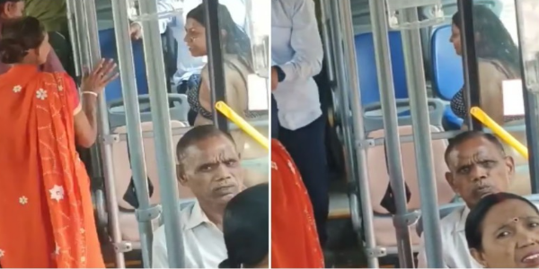 Worst Behaviour! Woman enters crowded bus wearing bikini, makes obscene gesture at passenger