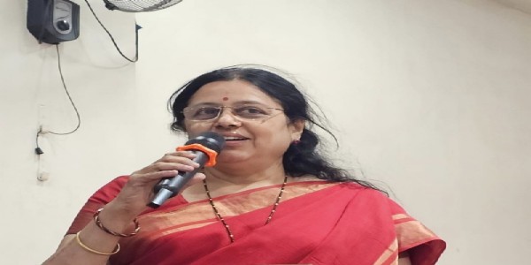 Medha Kulkarni revives old culture! Takes oath for Rajya Sabha in Sanskrit language