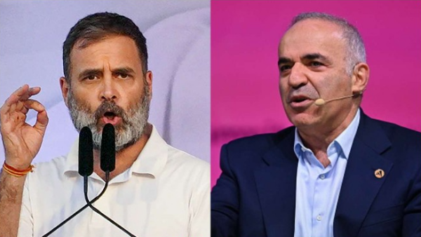 Garry Kasparov trolls Rahul Gandhi