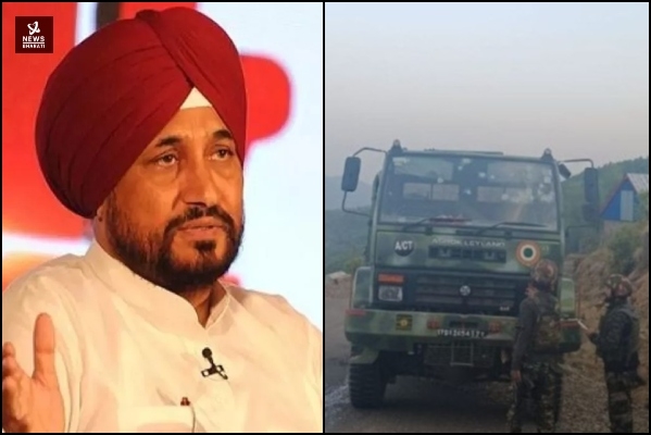 Charanjit Singh Channi IAF convoy terror attack