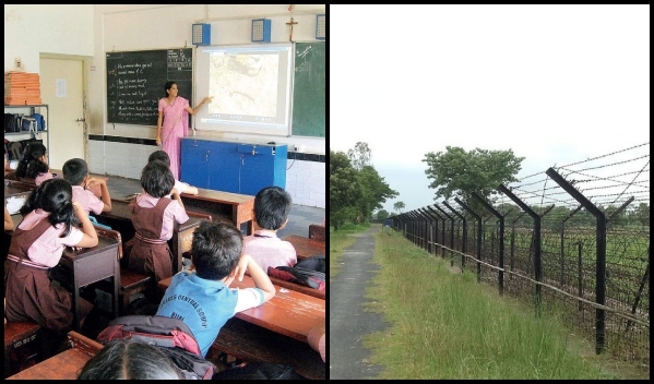 education students about Life at Indian Borders