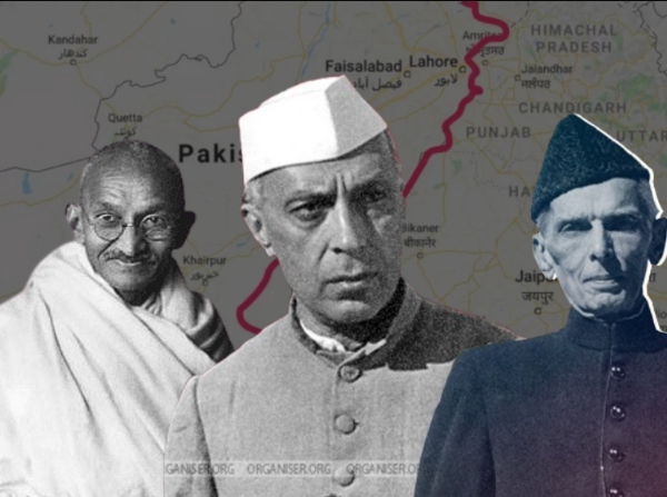 congress partition 1947 nehru gandhi jinnah