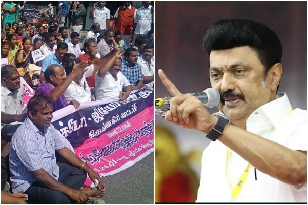 stalin govt employees protest