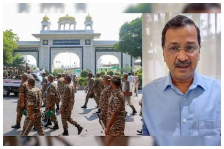 DSGMC Files Complaint Against Arvind Kejriwal, AAP Leaders Over Bangla Sahib Gurdwara Incident