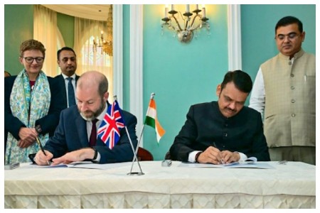 Maharashtra, UK Sign MoU to Strengthen Trade, Investment and Economic Cooperation