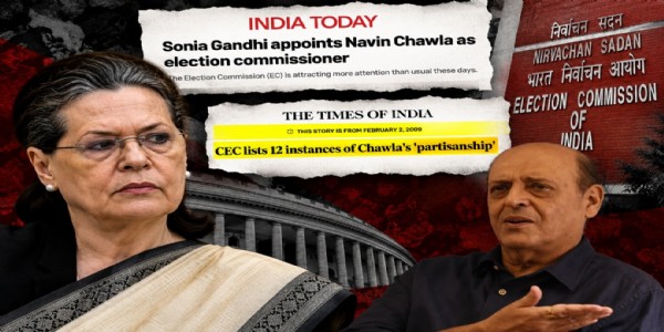 Did you know Sonia Gandhi appointed Navin Chawla as Election Commissioner despite 12 allegations of partisan bias?