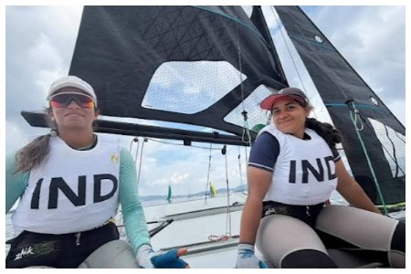 India wins two sailing medals at Asian Games 2026