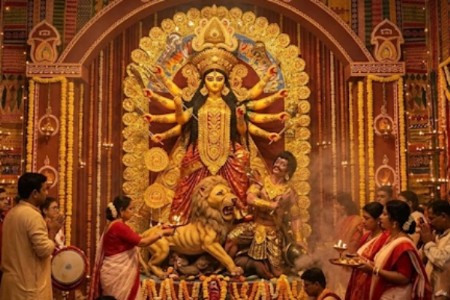 After 36 years of struggle, Maa Durga’s worship 
