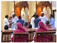 Kerala: Man Disrupts Holy Mass at Church in Karuvarakundu, Restrained by Trustees and Handed Over to Police
