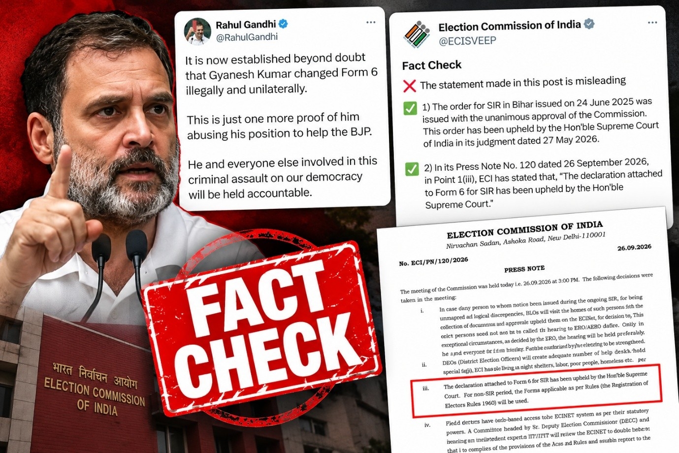 Rahul Gandhi Fact checked