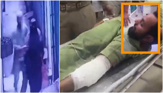 UP: Maulana Naushad molests a burqa-clad woman, fires at cops during arrest, shot in leg by police