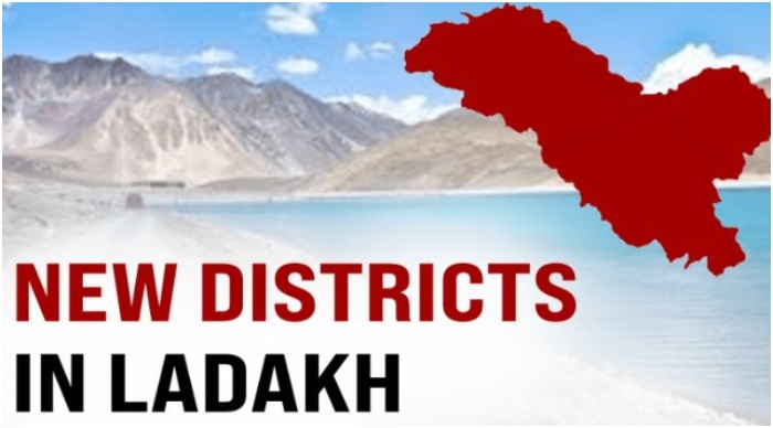 ladakh 5 districts
