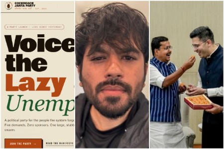 Is Abhijeet Dipke eyeing to be dying AAP's new young face after Chadha's exit? 
