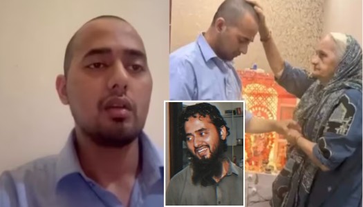 Ayush, who was 'converted' to Islam by Chandni Qureshi and family, embraces Hinduism again; says 'can't see parents in pain'