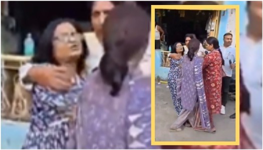 Varanasi: GST Dy commissioner caught taking Rs 50,000 bribe, tries to flee, scuffles with women constables, video viral