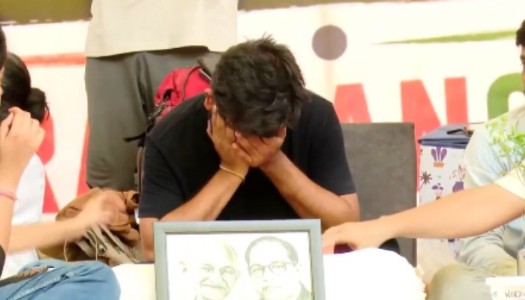 CJP's Abhijeet Dipke sheds crocodile tears after Sonam Wangchuk taken to hospital; calls police 'RSS goons'