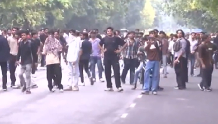 stone pelting