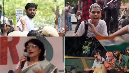 'Nara-e-Takbir Allahu Akbar'; 'Muslims are better than Hindus'; 'Bas naam rahega Allah ka' slogans hijack 'students' protest; truth exposed