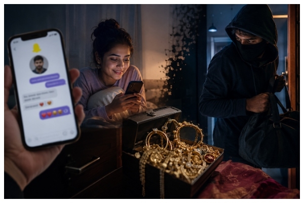 Pune teacher duped by Snapchat friend; Gold worth ₹14 lakh stolen during first meeting