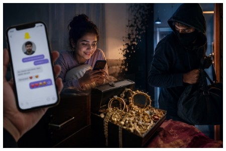 Pune teacher duped by Snapchat friend; Gold worth ₹14 lakh stolen during first meeting