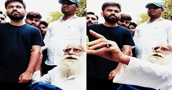'PM Modi is not a thief': Elderly man schools CJP protesters raising ‘Anti-Modi’ slogan in front of Abhijeet Dipke
