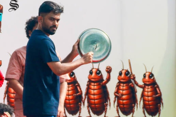 Cockroach Circus Washed Away In First Rains