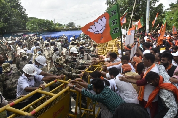 Jharkhand Burns, Congress Watches